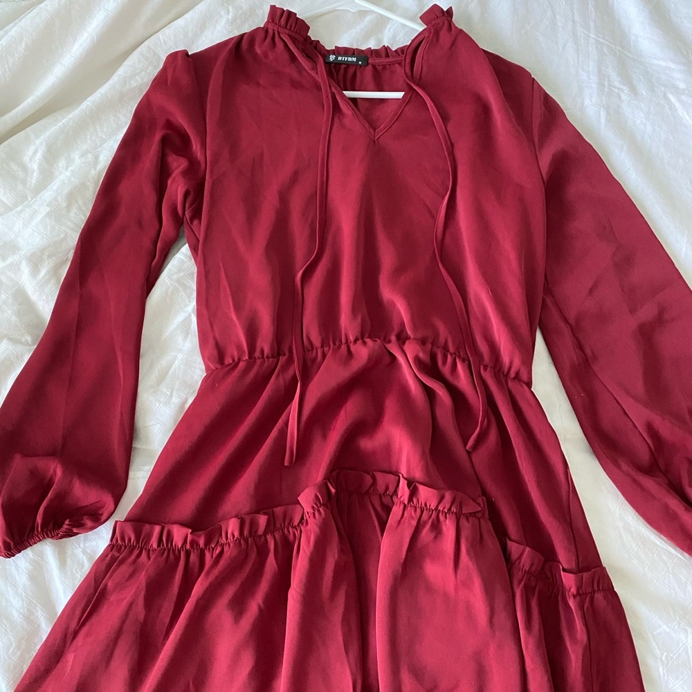 Red/ maroon Amazon Dress